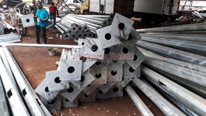 Tiang PJU Oktagonal 6 Meter