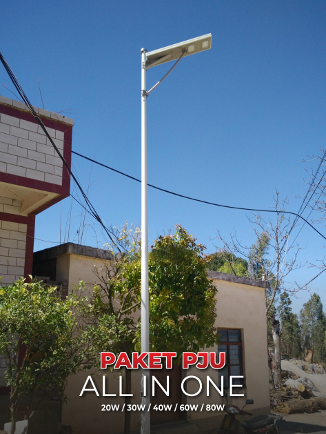 lampu jalan all in one SDE