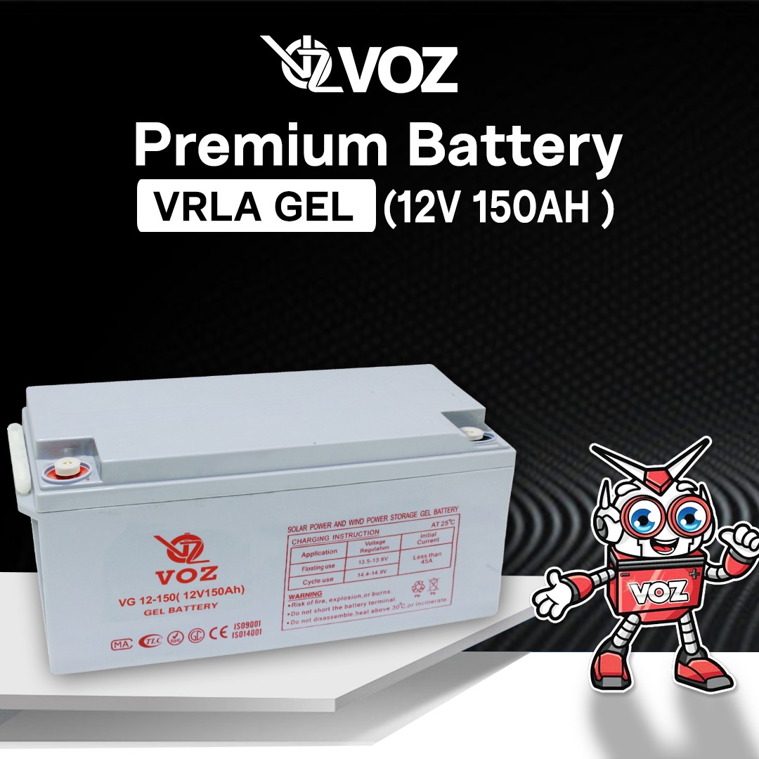 BATERAI VRLA AKI KERING VOZ 12V-150Ah