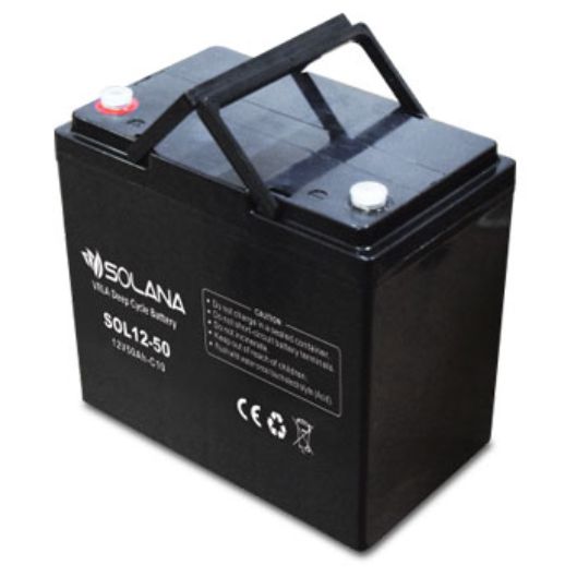 jual baterai vrla solana 12v 50ah