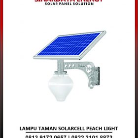 Lampu Taman Solarcell Peach Light