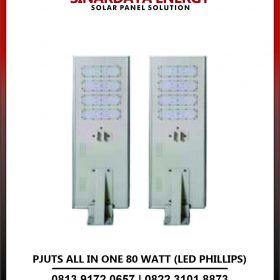 Lampu PJUTS All in One 80 Watt Phillips