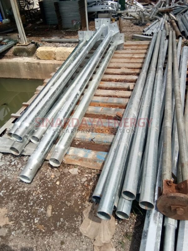 pabrikasi tiang lampu jalan