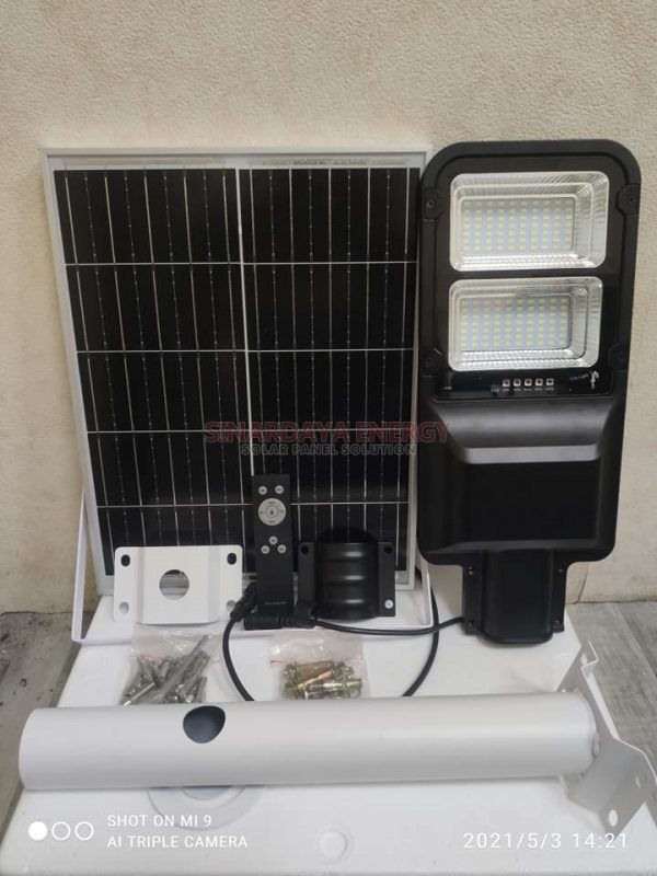Lampu Jalan Tenaga Surya 2in1 100 Watt City Light