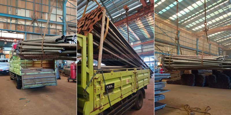 Tiang Lampu PJU Tenaga Surya