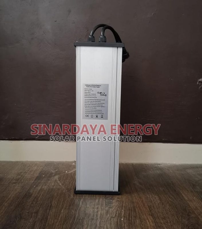 Baterai Lithium Lampu Tenaga Surya