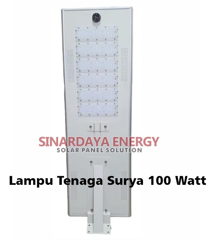 Lampu Tenaga Surya AIO 100 Watt Silver100