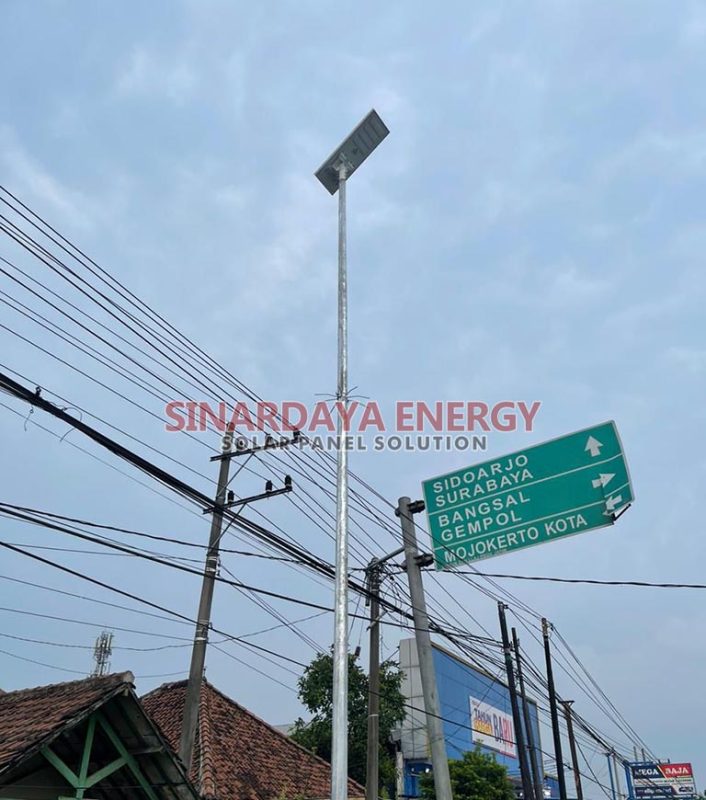 PJU Solarcell ChipLED Black120W