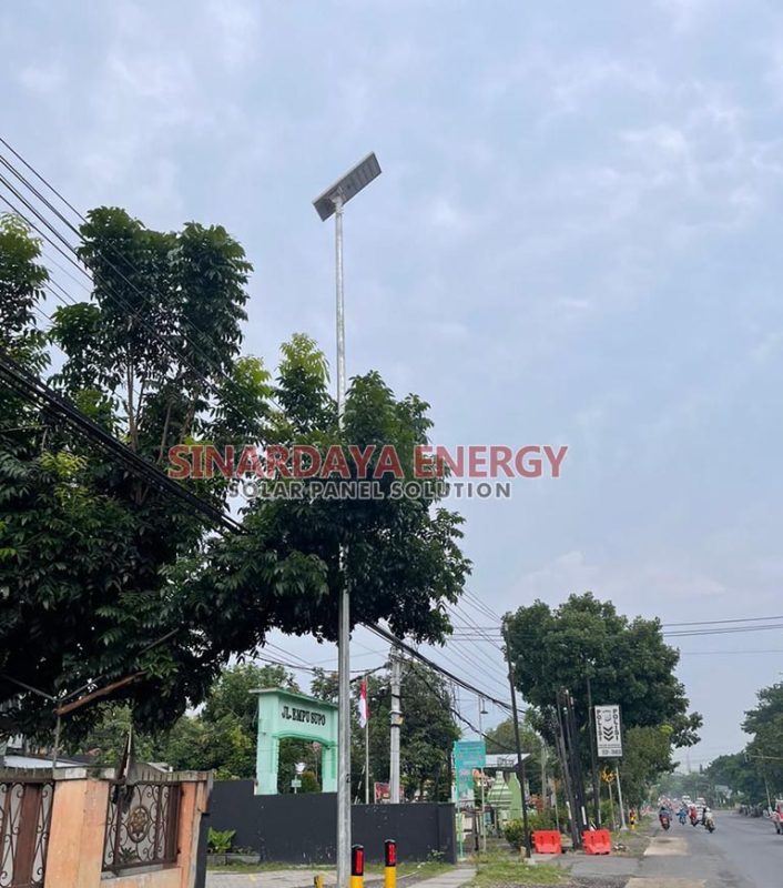 PJU tenaga surya Philips ChipLED Black100W