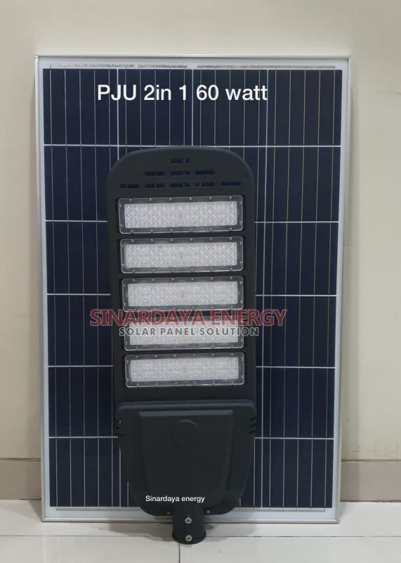 PJU Tenaga Surya 60 Watt Two In One ICOM-Yin60W