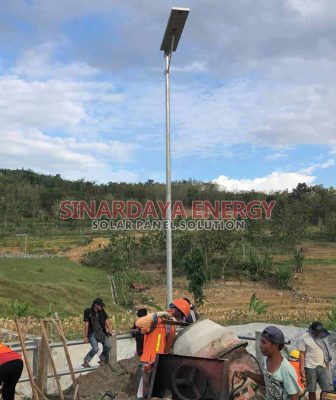 Project Lampu Tenaga Surya Lumajang - Jawa Timur