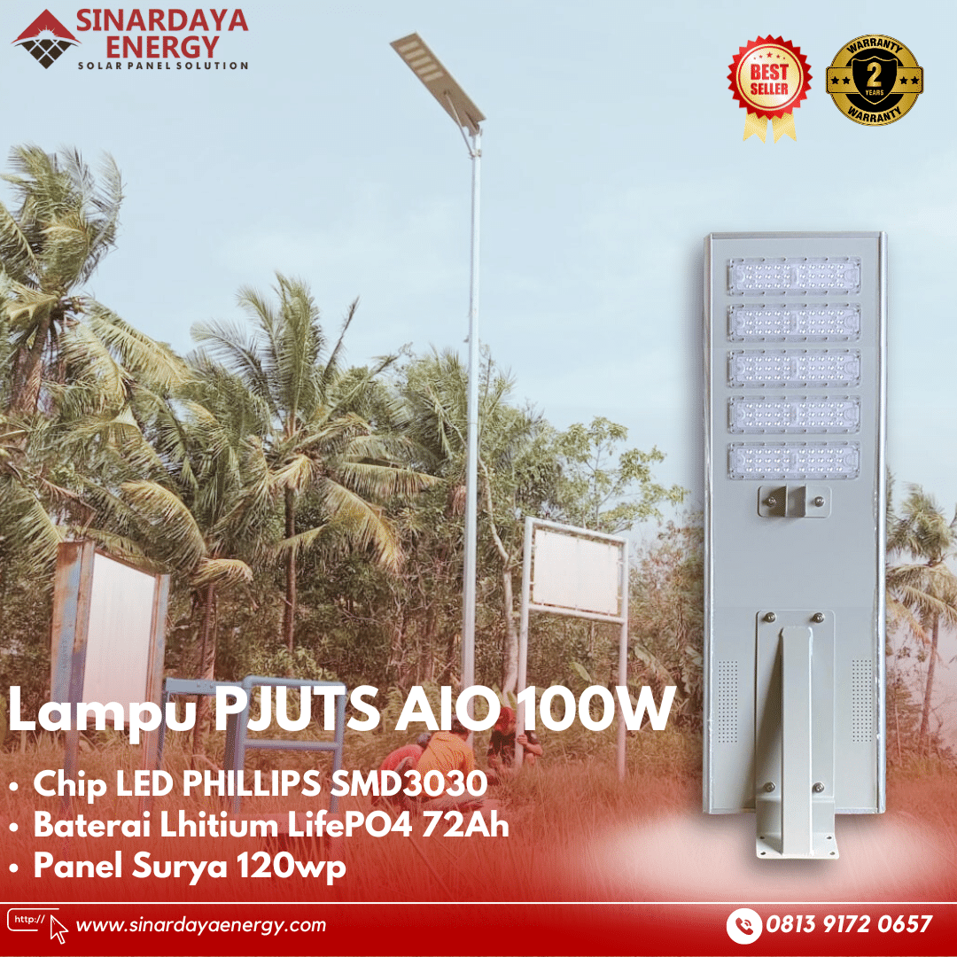 Lampu PJU Solar Cell Sinar Daya