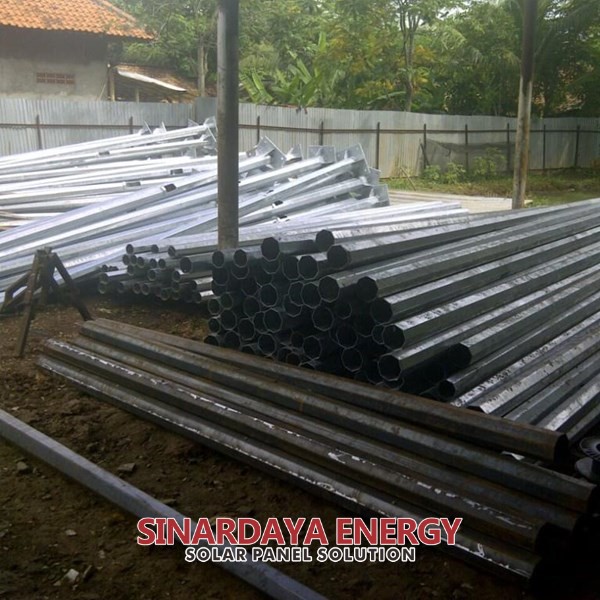 Tiang PJU Oktagonal 6 Meter 002 Tiang PJU Oktagonal 6 Meter