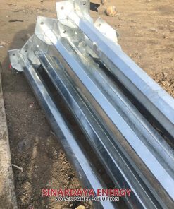 Tiang Lampu PJU Oktagonal 8 Meter