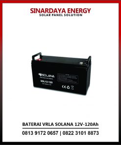 Jual BATERAI VRLA SOLANA 12V-120Ah