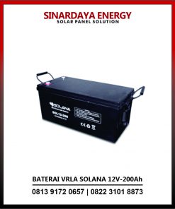 Jual BATERAI VRLA SOLANA 12V-200Ah