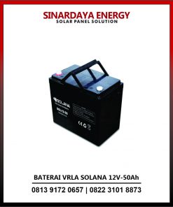 Jual BATERAI VRLA SOLANA 12V-50Ah