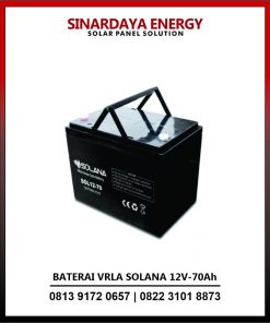 Jual BATERAI VRLA SOLANA 12V-70Ah