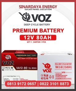 Baterai VOZ 12v 80ah