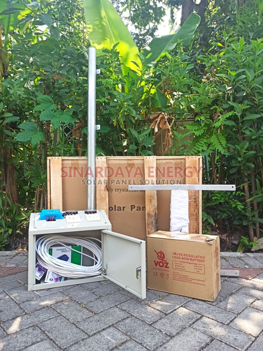 Paket PLTS SHS Untuk Rumah 200 wp 002 Paket PLTS SHS Untuk Rumah 200 wp