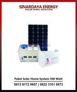 Paket Solar Home System 500 Watt