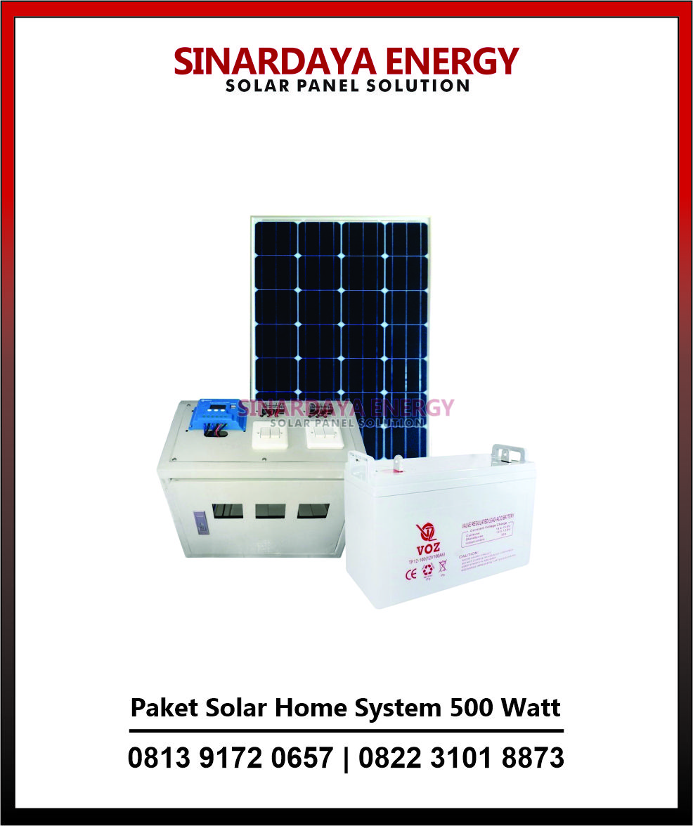 Paket Solar Home System 500 Watt Paket Solar Home System 500 Watt