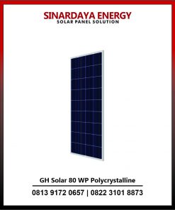 Panel Surya Merk GH Solar 80 WP Polycrystalline