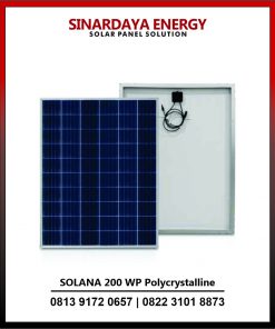 Panel Surya Merk SOLANA 200 WP Polycrystalline