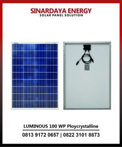 Solar Panel Merk LUMINOUS 100 WP Ploycrystalline