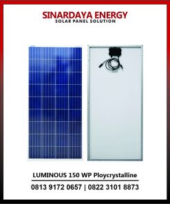 Solar Panel Merk LUMINOUS 150 WP Ploycrystalline