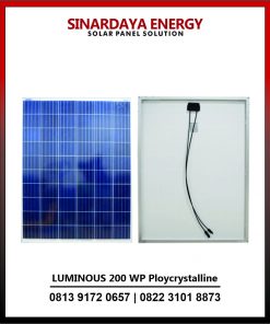 Solar Panel Merk LUMINOUS 200 WP Ploycrystalline
