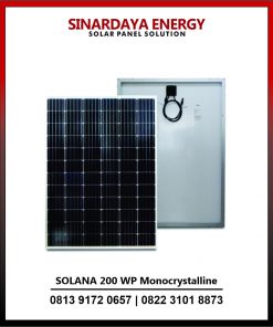 Solar Panel Merk SOLANA 200 WP Monocrystalline