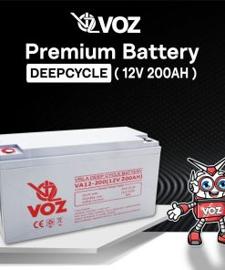 baterai aki kering vrla voz 12v 200ah