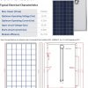 harga panel surya poly 250WP