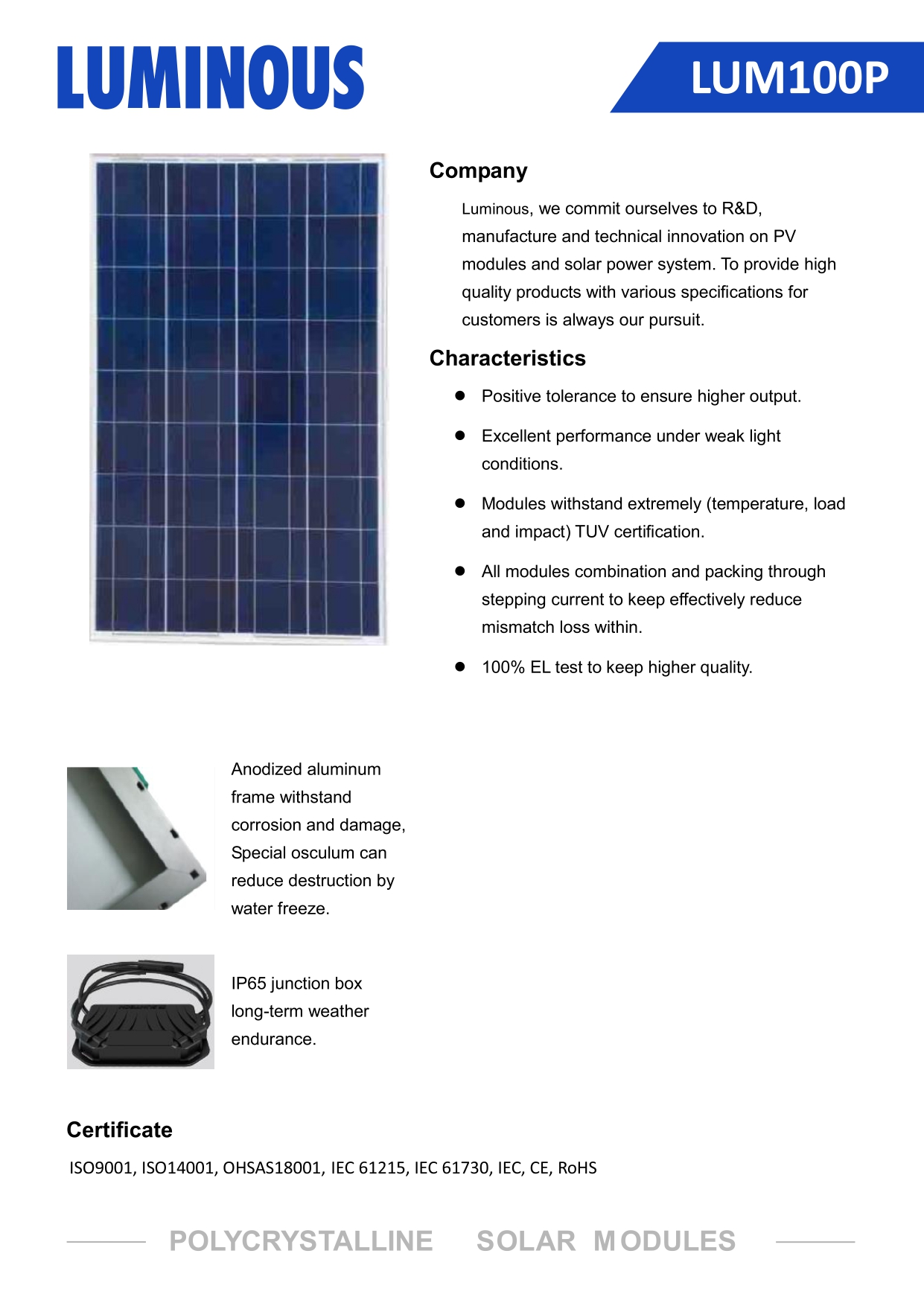 harga solarcell surya POLY 100WP harga solarcell surya POLY 100WP