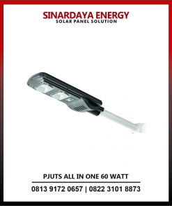 Lampu PJU Tenaga Surya All in One 60 Watt