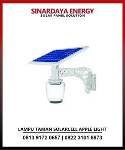 Lampu Taman Solarcell Apple Light