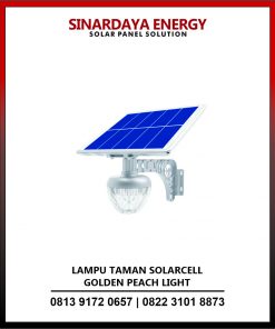 Lampu Taman Solarcell Golden Peach Light