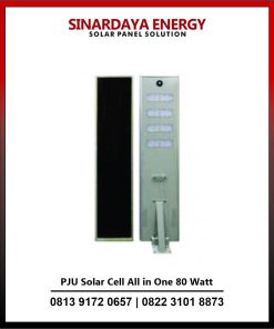 PJU Solar Cell All in One 80 Watt