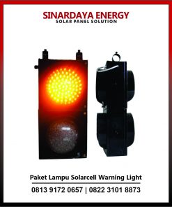 Paket Lampu Solarcell Warning Light