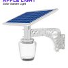 lampu taman solarcell apple light