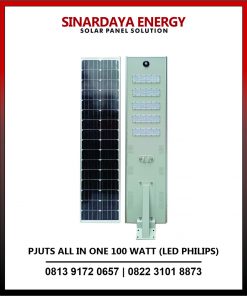Lampu PJU All in One Philips 100 watt