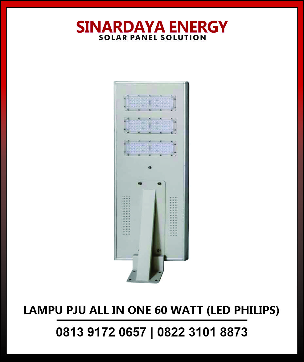 Lampu PJU All in One Philips 60 Watt Lampu PJU All in One Philips 60 Watt