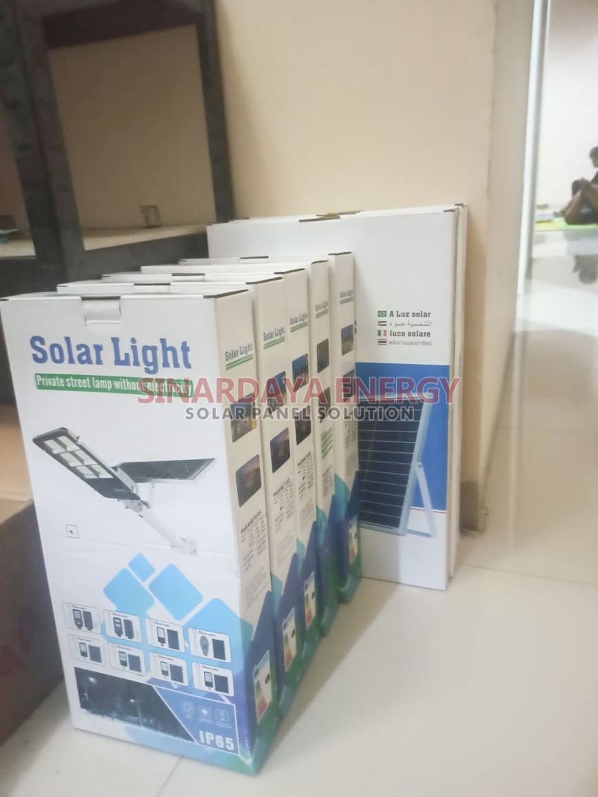 Lampu PJU Solar Cell 2in1 150 Watt 003