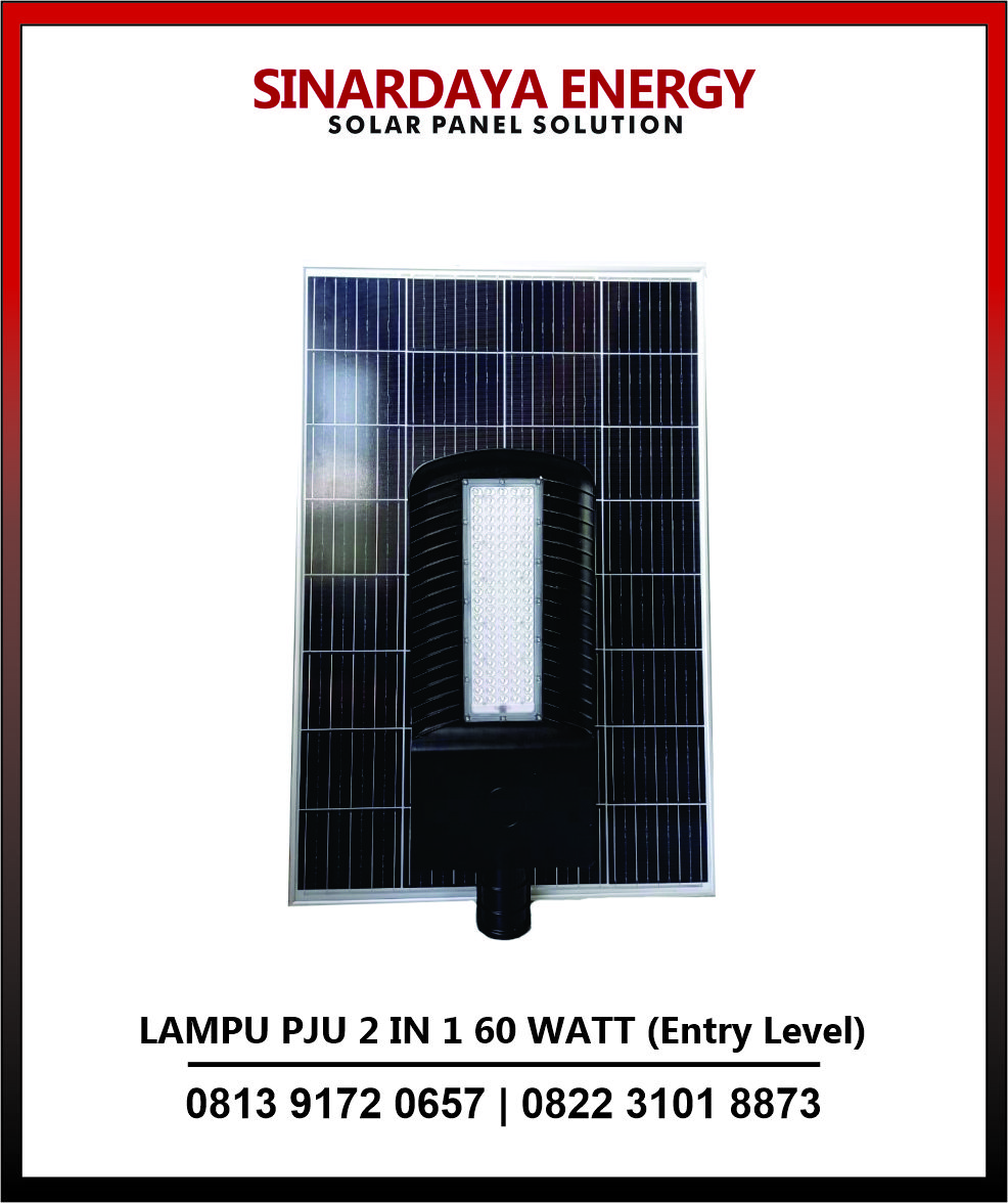 Lampu PJU 2in1 60 Watt Lampu PJU 2in1 60 Watt