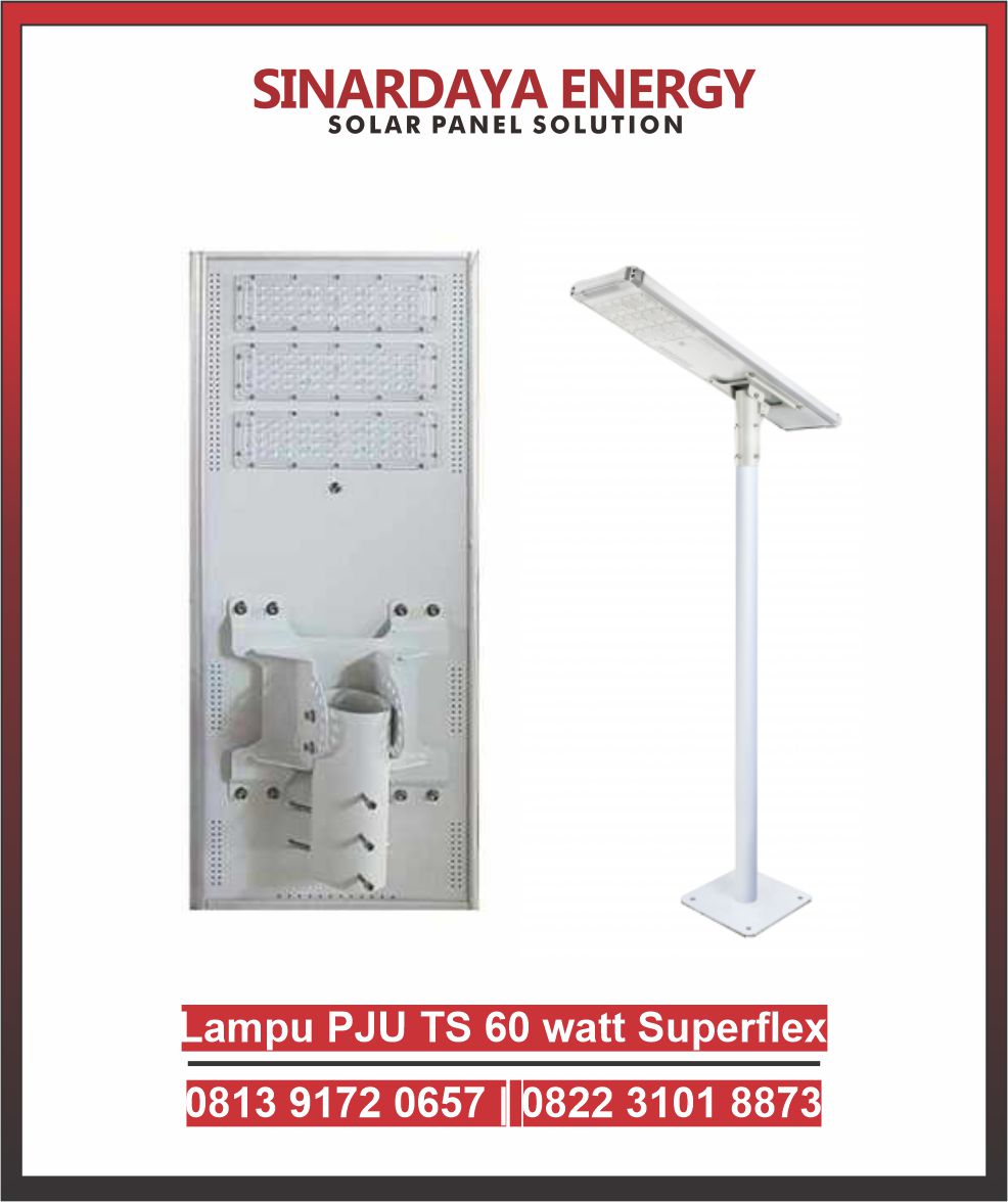Lampu PJU TS 60 watt Superflex Lampu PJU TS 60 watt Superflex