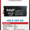 Baterai VRLA 200Ah KIJO