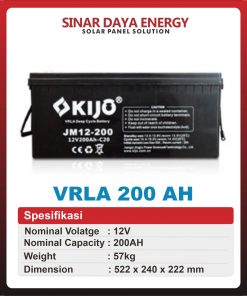 Baterai VRLA 200Ah KIJO
