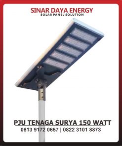 lampu jalan AIO 150watt
