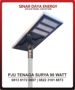 lampu pju AIO 90watt